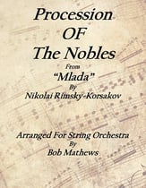 Procession Of The Nobles Orchestra sheet music cover